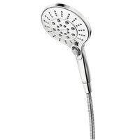 Moen Engage Series Hand Shower, 1/2" Connection, 1.75 GPM, 6-Spray Function, Chrome, 60" Hose