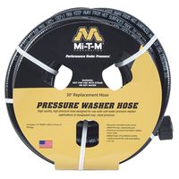 Mi-T-M AW-0015-0239 Pressure Washer Hose, 30 ft L, Plug Replacement Hose CV-2300/2400