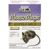 Bonide Mouse Magic 865 Mouse Repellent, Gray 4CT 2OZ