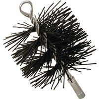 Imperial Polysweep Round Chimney Brush, 6" Diameter, Polypropylene Trim