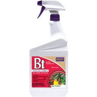 Bonide 806 Bacillus Thuringiensis Liquid Insect Killer Spray, 1 Qt