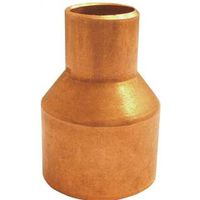 Elkhart Products 101R Series Reducing Pipe Coupling with Stop, 1" x 3/4", Sweat