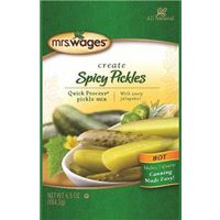Mrs. Wages Hot Spicy Pickle Mix, 6.5 oz Pouch