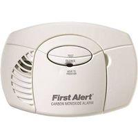 First Alert Nighthawk DC Carbon Monoxide Alarm, 85 dB, Audio, Electrochemical Sensor, White