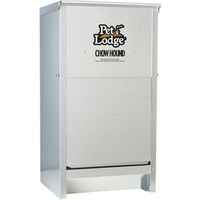 25LB Galvanized Dog Feeder