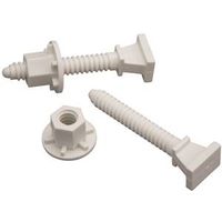 Plumb Pak 5/16" Dia x 2-3/8" L Bolt Set, Plastic (PP835-19)