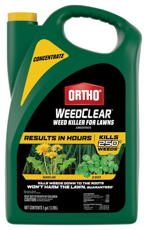 Ortho 0204810 Concentrated Lawn Weed Killer, Liquid, Spray Application, 1 gal Bottle