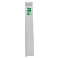 Frost King Gutter Screen, 3 ft L x 6-5/8 in W, Vinyl, White (G636W)