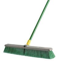 Quickie 00538 Push Broom, 24 In Sweep Face, Polypropylene Bristle, Indoor/Outdoor