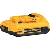 DEWALT DCB203 Rechargeable Battery Pack, 20V, 2Ah Battery CDLSS CMPCT 20V L
