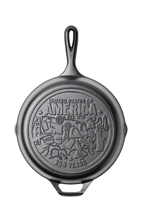 Lodge L8SKA250 Seasoned Skillet, 10-1/4 in Dia, Cast Iron, Non-Stick: Yes, Dishwasher Safe: No