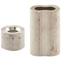 Prime-Line Aluminum Cable Ferrule and Stop, 3/16 in Diameter (GD 12153)