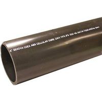 JM Eagle 1-1/2" x 10' DWV ABS Pipe, Solvent Weld, Schedule 40
