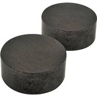 Magnet Source 0 Magnetic Disc, 1/2" Diameter, Charcoal Gray (7002)