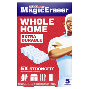 Mr Clean Magic Eraser 030772228750 Whole Home Extra Durable Sponge