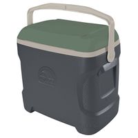 Igloo Sportsman Profile II Cooler, 30 qt, Polyurethane, Carbonite/Sandstone