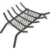 Simple Spaces 27" 5-Bar Fireplace Grate, Steel/Wrought Iron