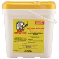 Starbar Just One Bite Mouse and Rat Killer, Solid, 2 oz Pail - Chunks Just 1 Bite 64x2oz