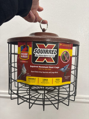Sqr.Proof Dbl.Suet Feeder