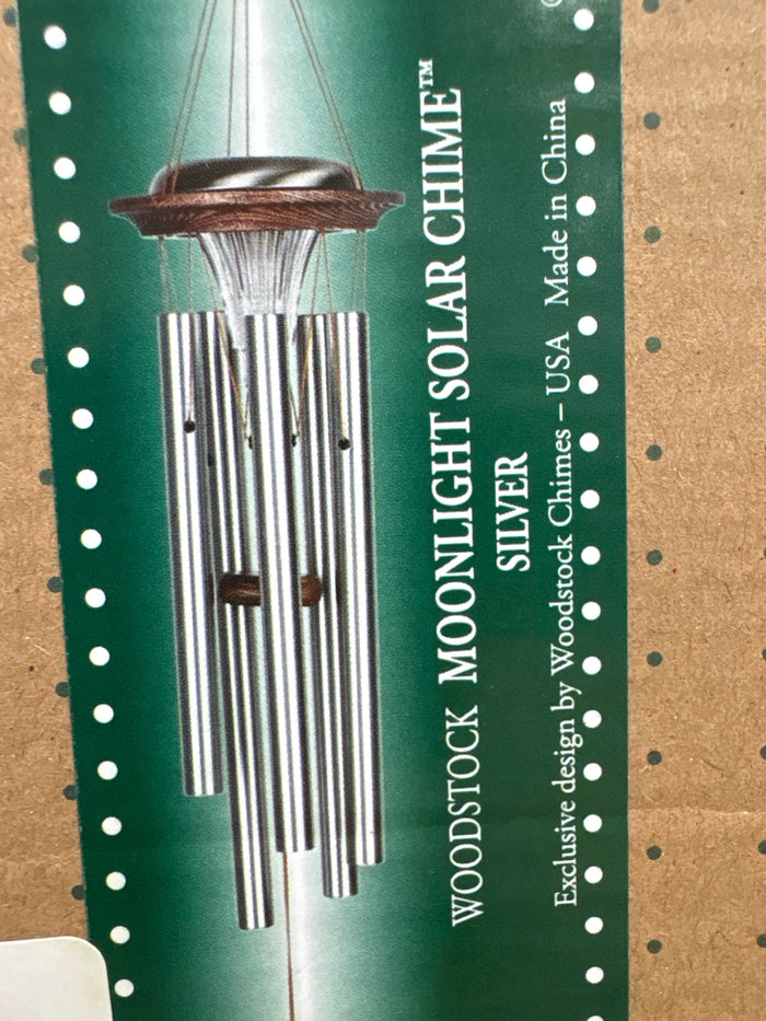 Moonlight Solar Chime Sil