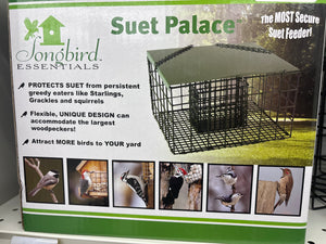 Squirrel Resistant Suet Palace