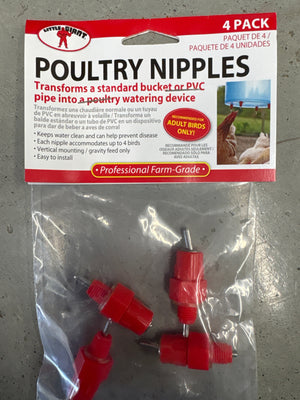 Poultry Nipples Nipple Chicken Waterer