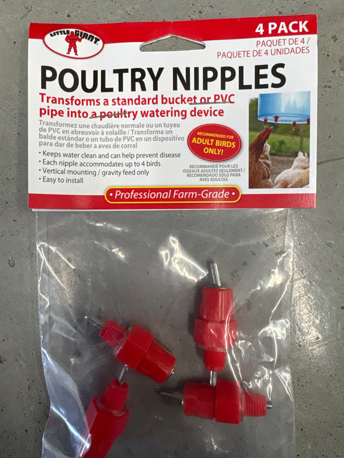 Poultry Nipples Nipple Chicken Waterer
