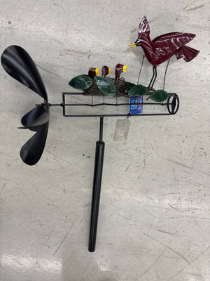 Cardinal Nest Whirligig Spinner