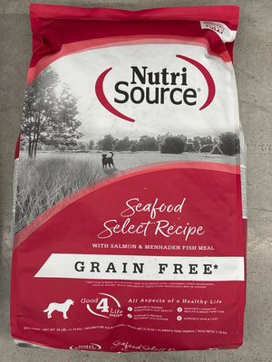 NS 26# Grain-Free Seafood & Salmon Dog Food (26 lbs)