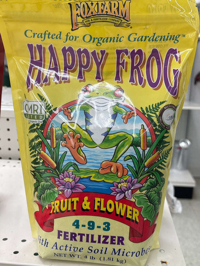 Happy Frog FX500527 Fruit & Flower Dry Fertilizer, 4 lb