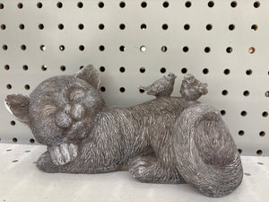 Cat Memorial Statue for Outdoor Decor