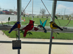 Four Birds Suncatcher