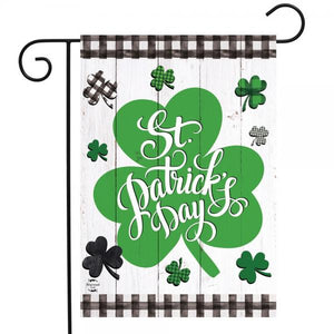 Shamrocks Flag Checkered