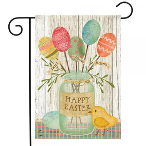 Spring Egg Bouquet Flag