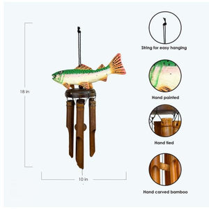 Trout Bamboo Chime