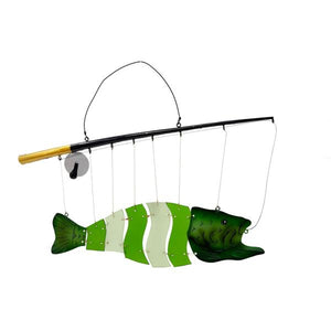 Bass Fishing Rod Chime