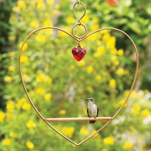 Birdie Swing Copper Feeder