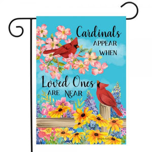 Cardinal Appearance Garden Flag