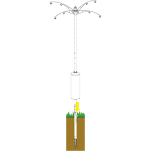 Raccoon Buster Pole System (35 lbs)