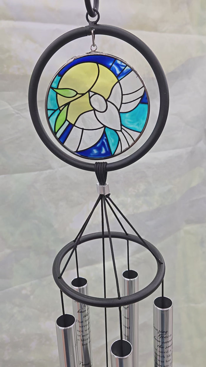 Amazing Grace Glass Chime
