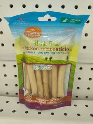 Canine Natural Chicken Sticks - 10 Count