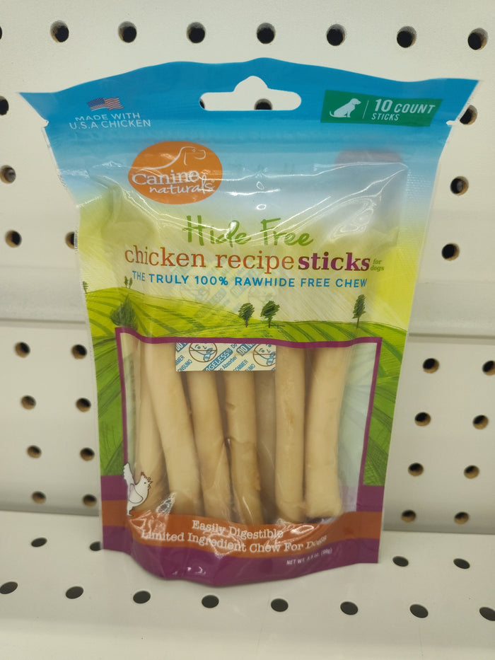 Canine Natural Chicken Sticks - 10 Count