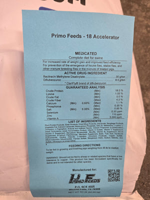 Primo 18 Accelerator (50 lbs)