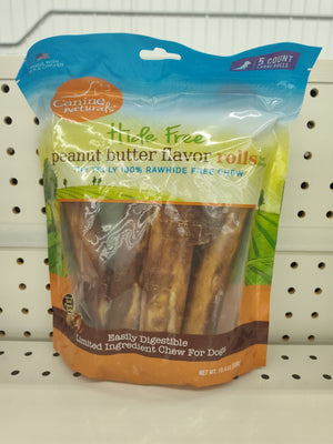 Canine Nat. PB Roll 5 Pack