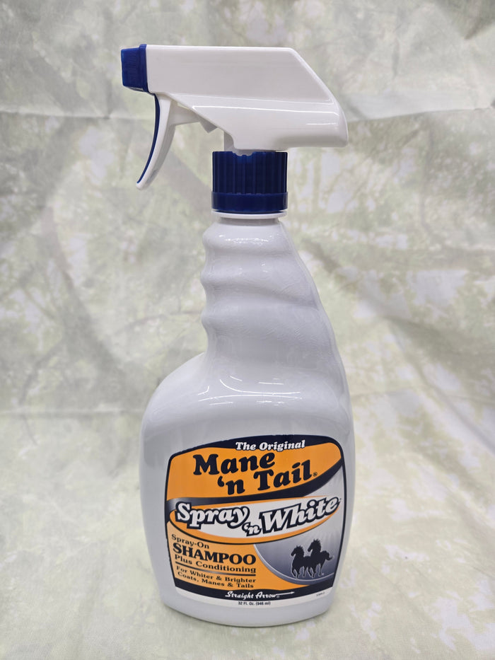 Mane 'n Tail Spray 'n White Horse Shampoo and Conditioning Spray 32oz