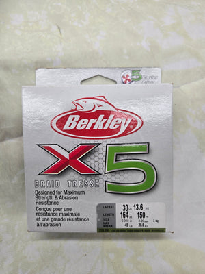 Berkley X5 Braid Fishing Line