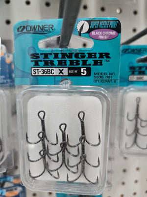 Owner Treble 5 Terminal Tackle