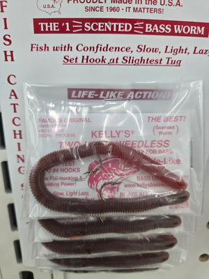 Kel 5.5" 2-Hook Walleye Rig