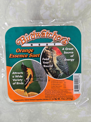 Orange Essence Suet Cake (1 lbs)