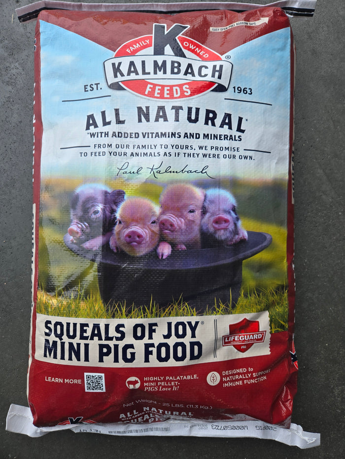 Kalmbach Mini Pig Feed (25 lbs)